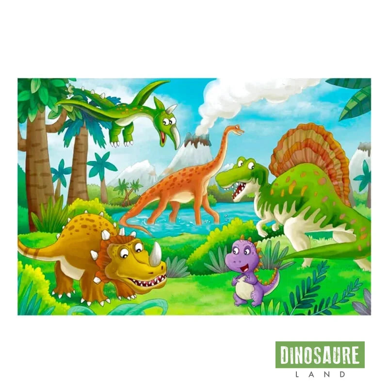 puzzle dinosaure enfant 
