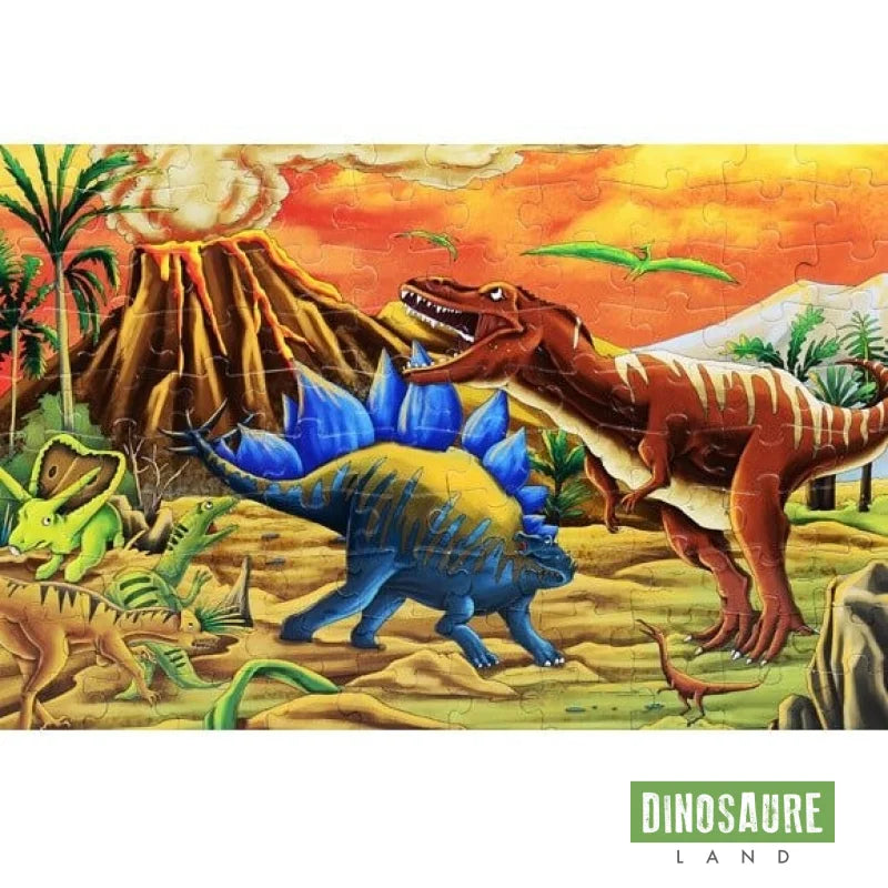 Puzzle Dinosaure 100 Pièces