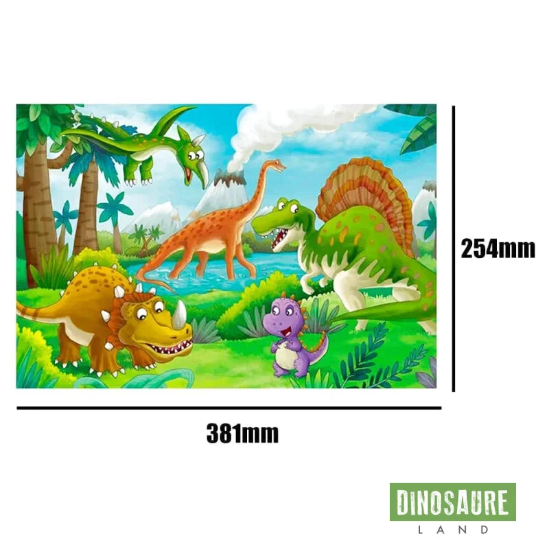 puzzle dinosaure enfant