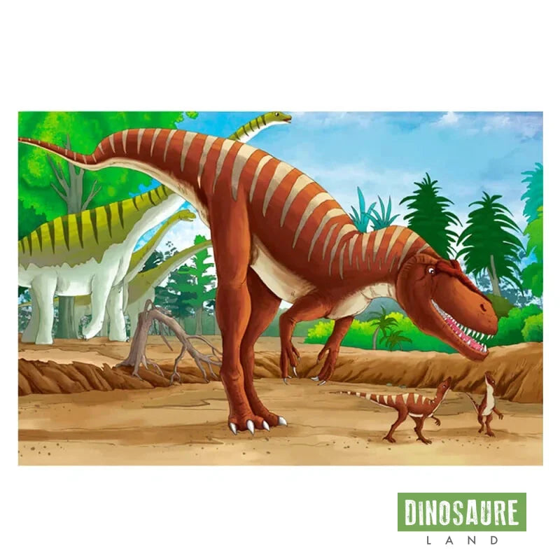 puzzle dinosaure enfant