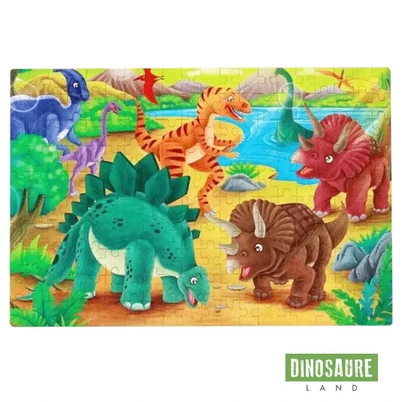 Puzzle Dinosaure 200 Pièces