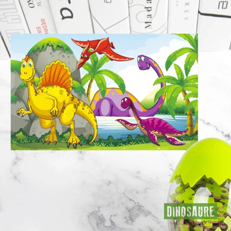 puzzle dinosaure enfant