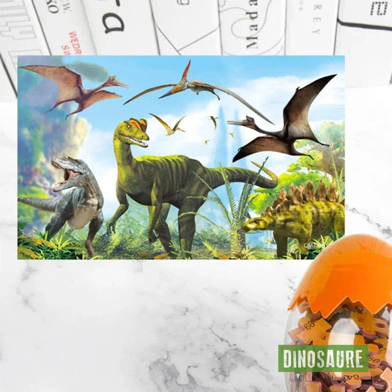 puzzle dinosaure enfant