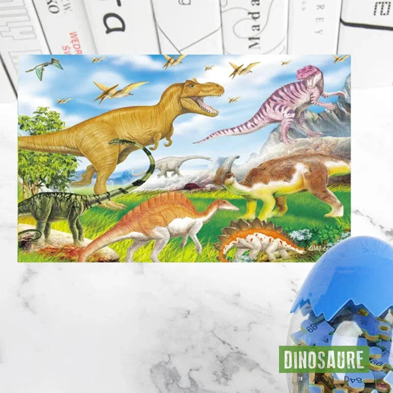 puzzle dinosaure enfant