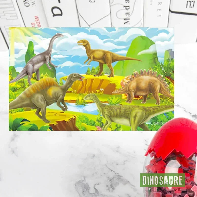 puzzle dinosaure enfant