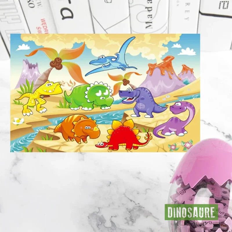 puzzle dinosaure enfant