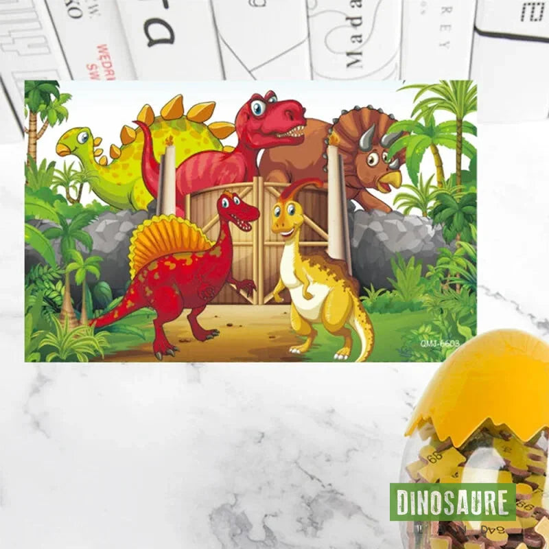 puzzle dinosaure enfant