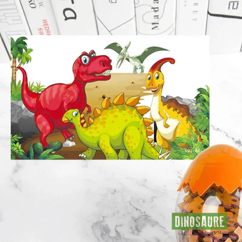 puzzle dinosaure enfant