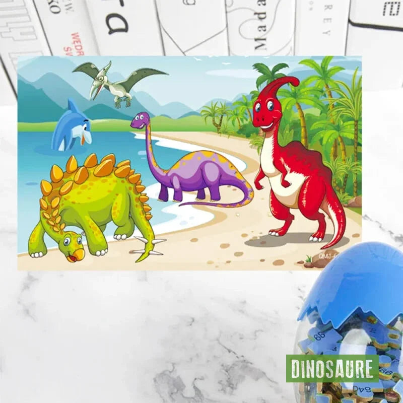 puzzle dinosaure enfant