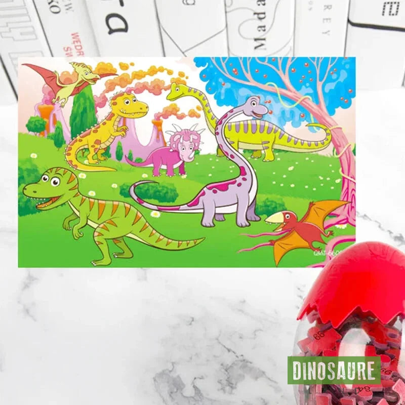 puzzle dinosaure enfant