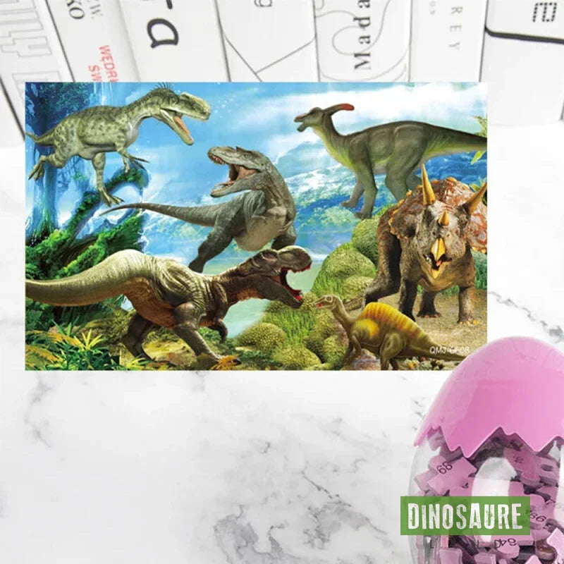 puzzle dinosaure enfant