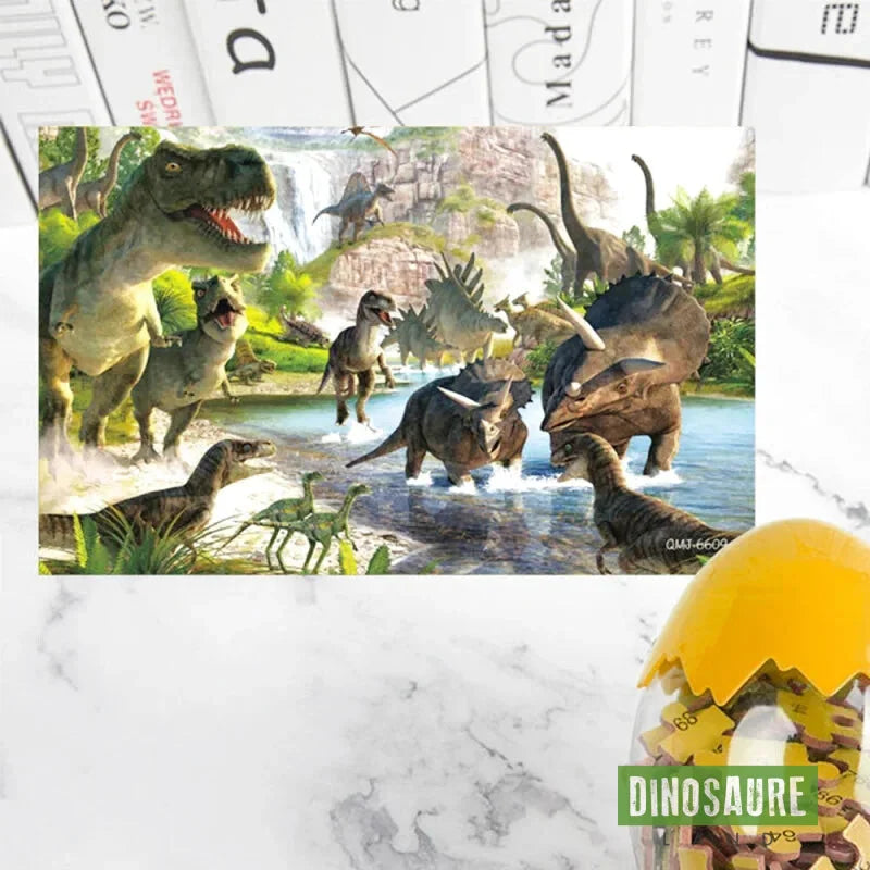 puzzle dinosaure enfant