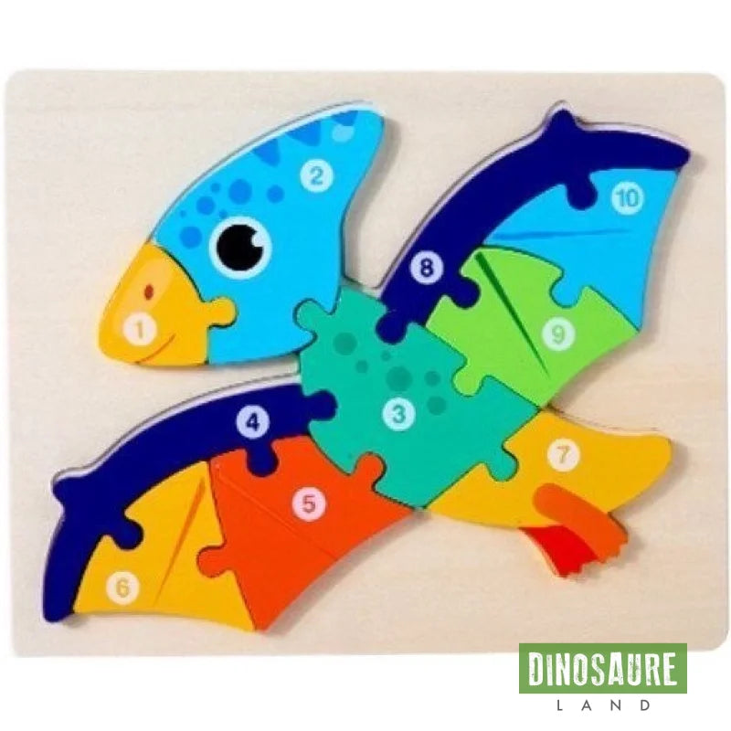 Puzzle Dinosaure Maternelle