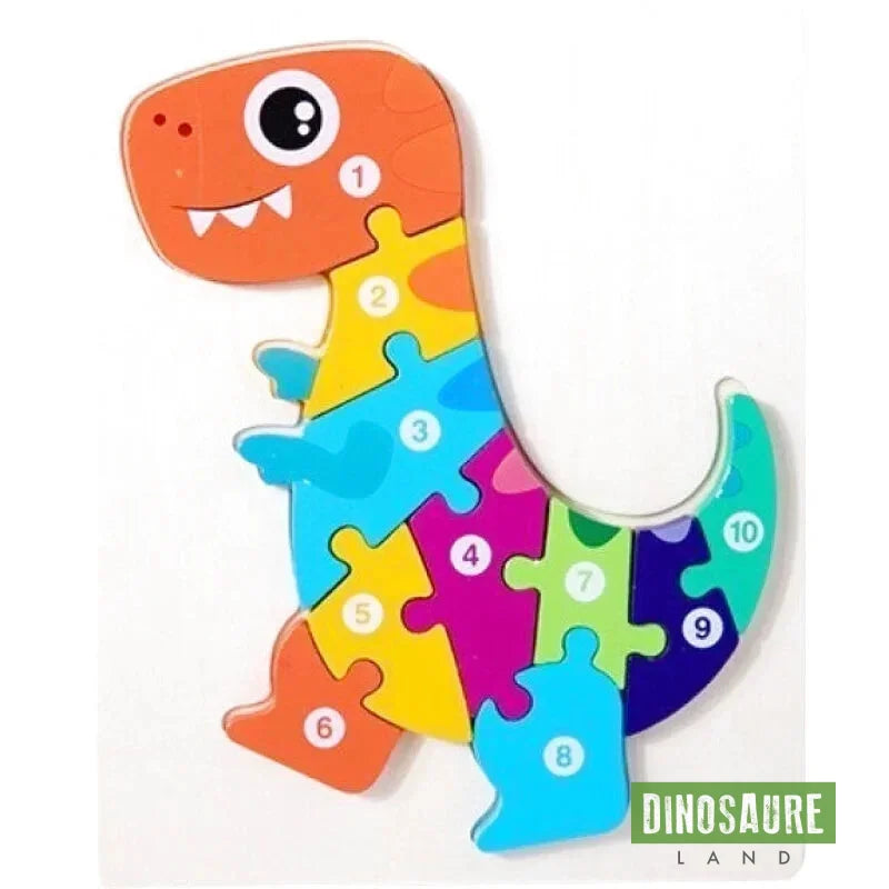 Puzzle Dinosaure Maternelle