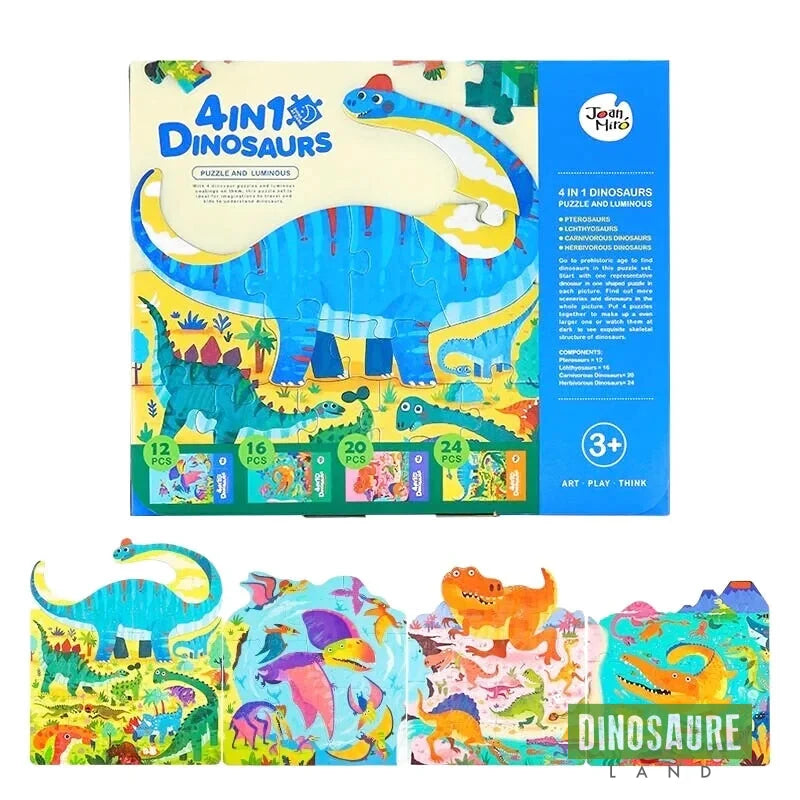 Puzzle Dinosaure Phosphorescent