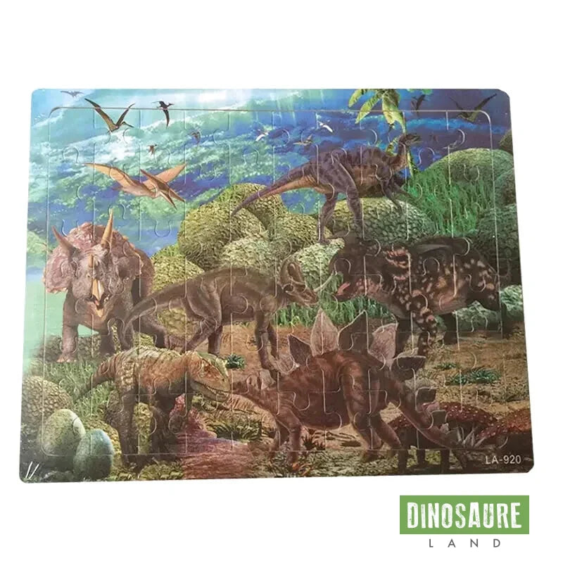 Puzzle Jurassique Dinosaure