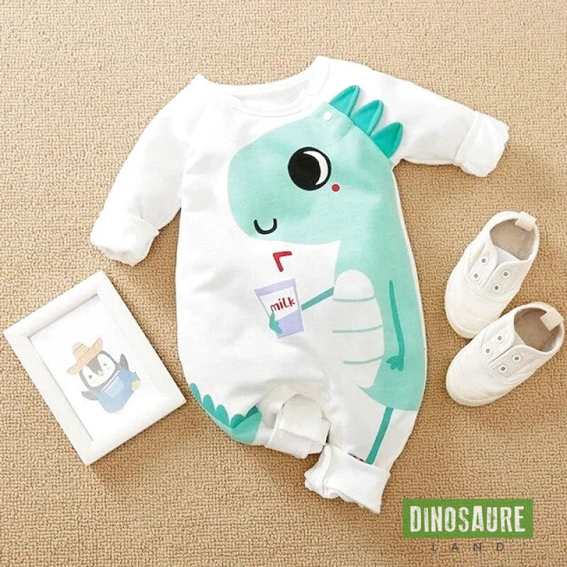 Pyjama Dinosaure à Boutons