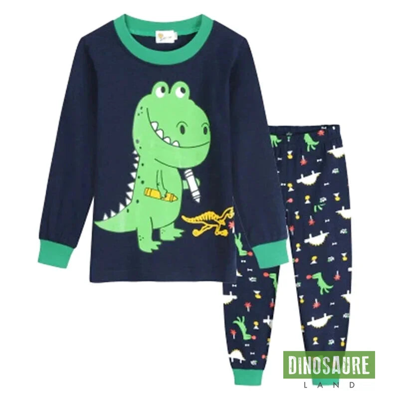 Pyjama Dinosaure Dessin T-Rex