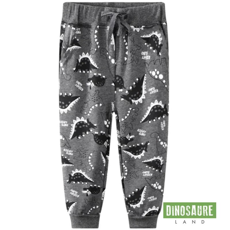 Pyjama Dinosaure Enfant Gris