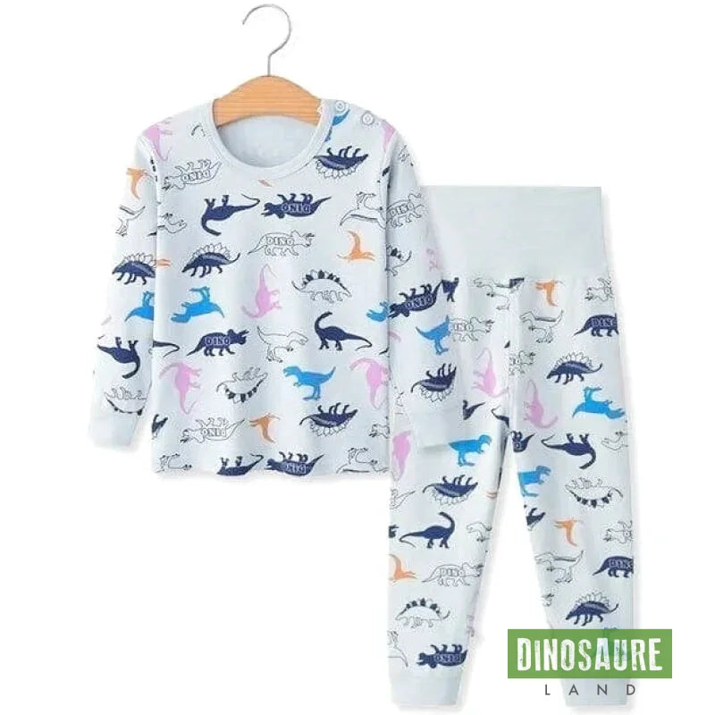 Pyjama Dinosaure Gris
