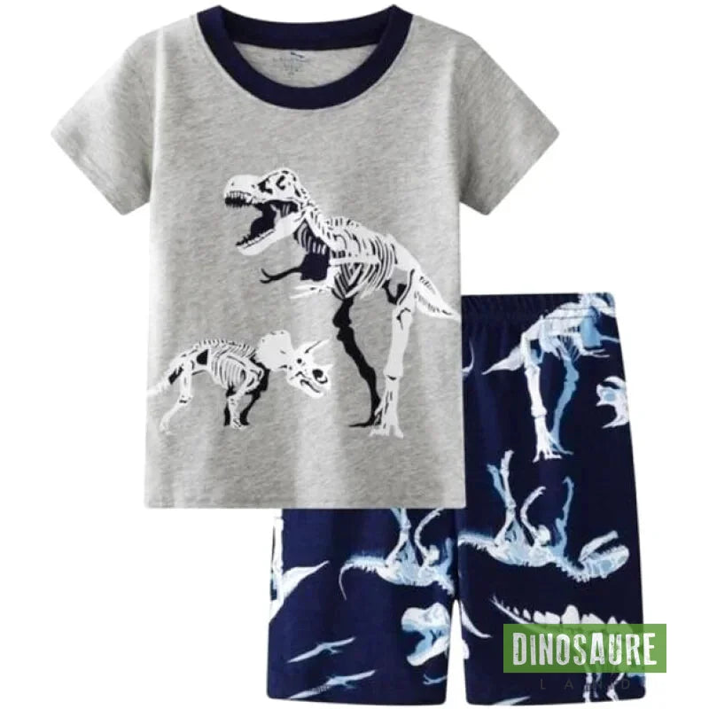 Pyjama Dinosaure Squelette Tyrannosaure