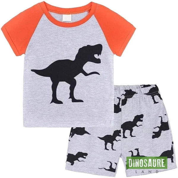 Pyjama Dinosaure T Rex Orange