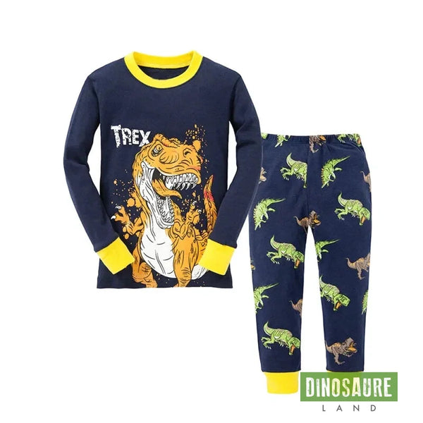 Pyjama Dinosaure T-Rex VS Stégosaure