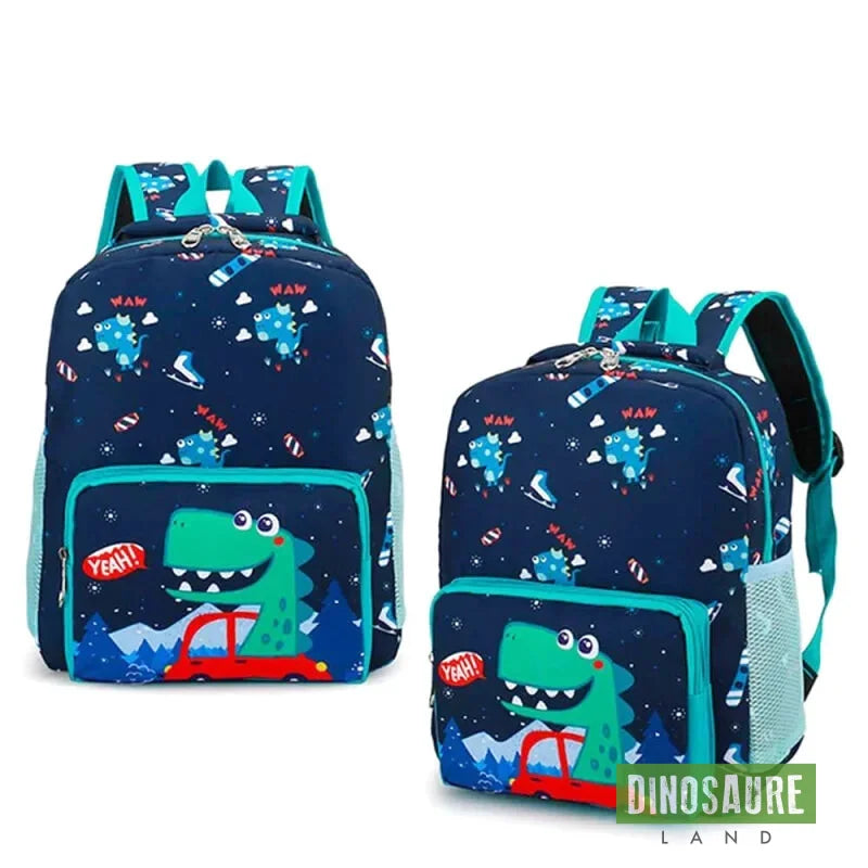 Sac à Dos Dinosaure Enfant Vert