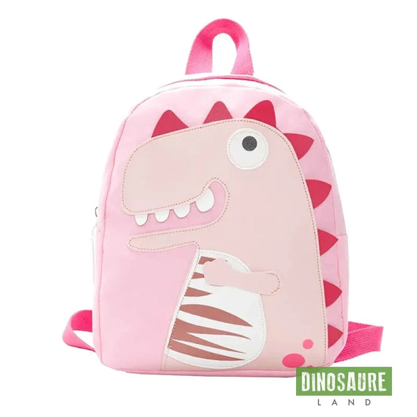 cartable dinosaure rose maternelle