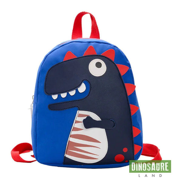 cartable dinosaure bleu maternelle