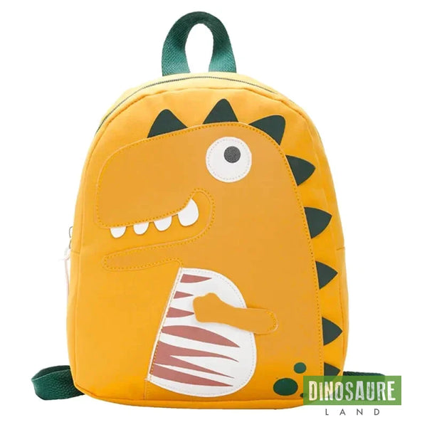 cartable dinosaure jaune maternelle