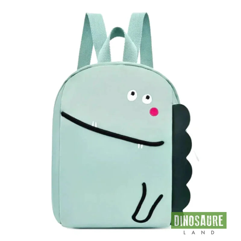 cartable sac dinosaure vert