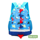 cartable sac a dos dinosaure maternelle bleu ciel