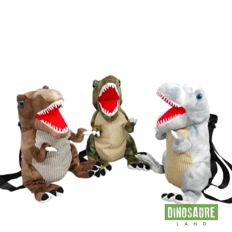 cartable dinosaure peluche t rex