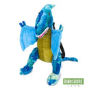 cartable sac a dos dinosaure pterodactyl bleu