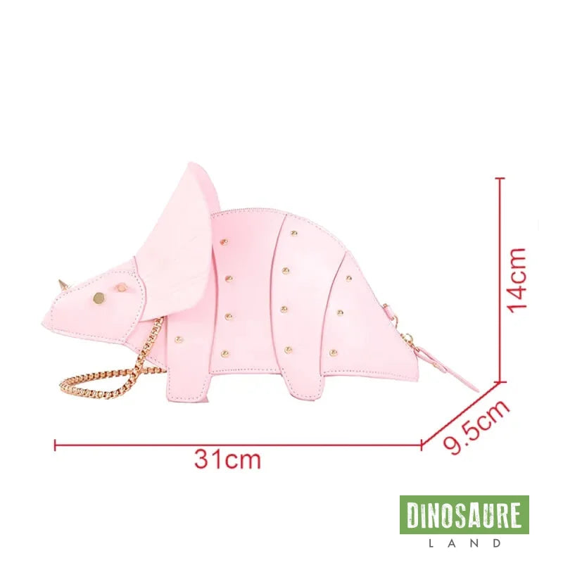 sac a main dinosaure triceratops