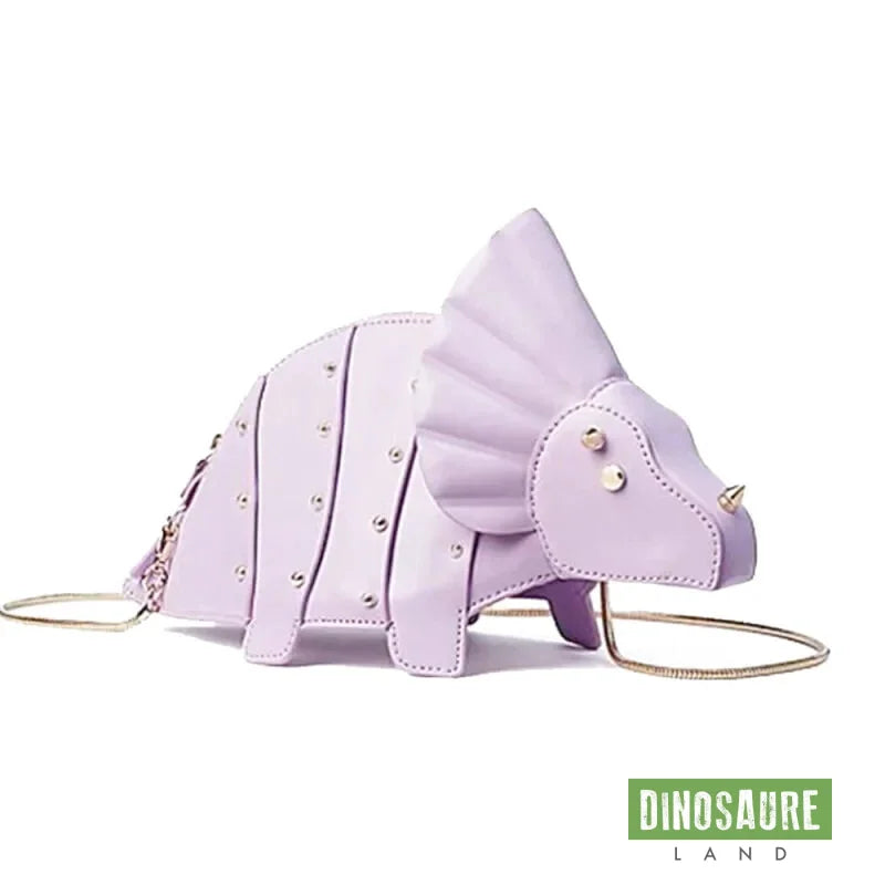 sac a main dinosaure triceratops