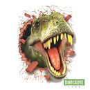 sticker autocollant mural dinosaure