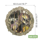 sticker autocollant mural dinosaure