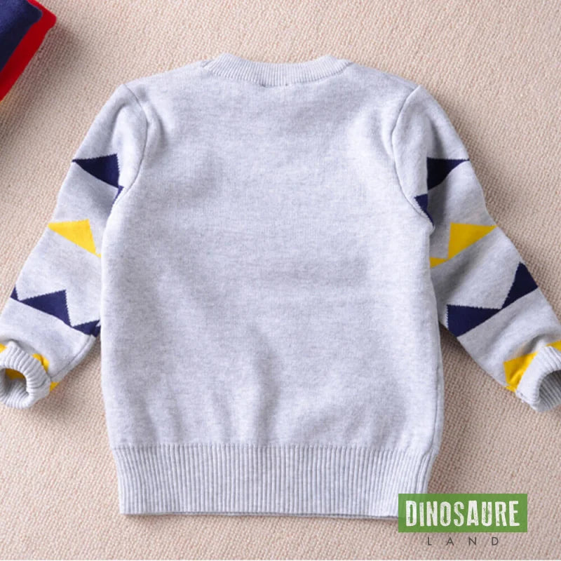 pull dinosaure t rex gris