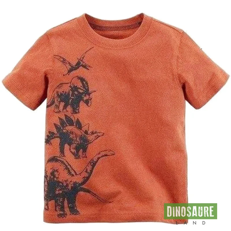 tee shirt avec dinosaure enfant