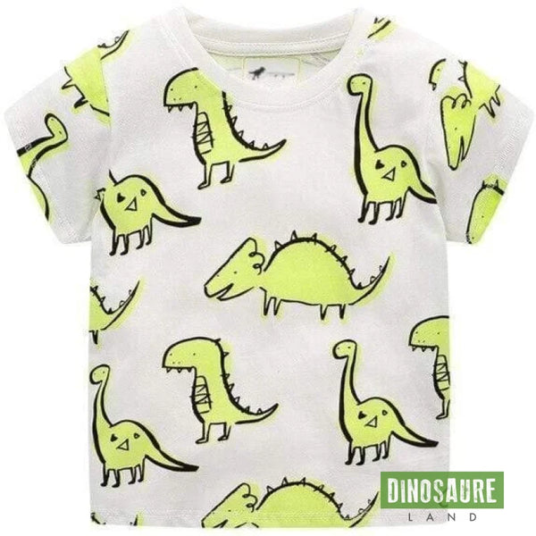 T-Shirt Dessin Dinosaure