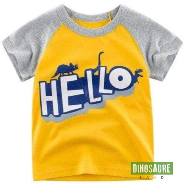 T-Shirt Dinosaure 5 ans - Dino Jurassic