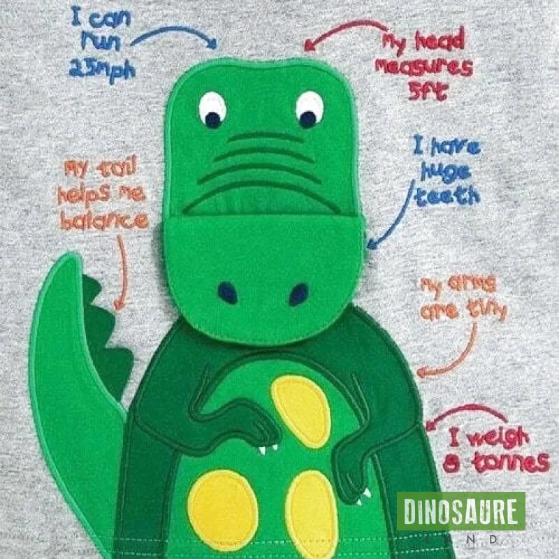 T-Shirt Dinosaure Anatomie