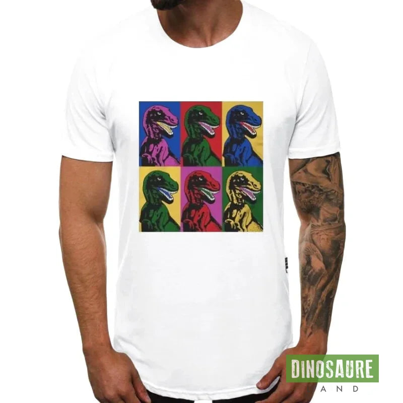 Tee Shirt Dinosaure Art