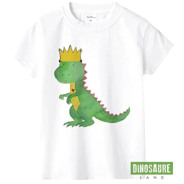 T-Shirt Dinosaure Couronne