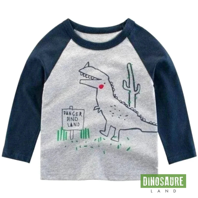 T-Shirt Dinosaure Danger