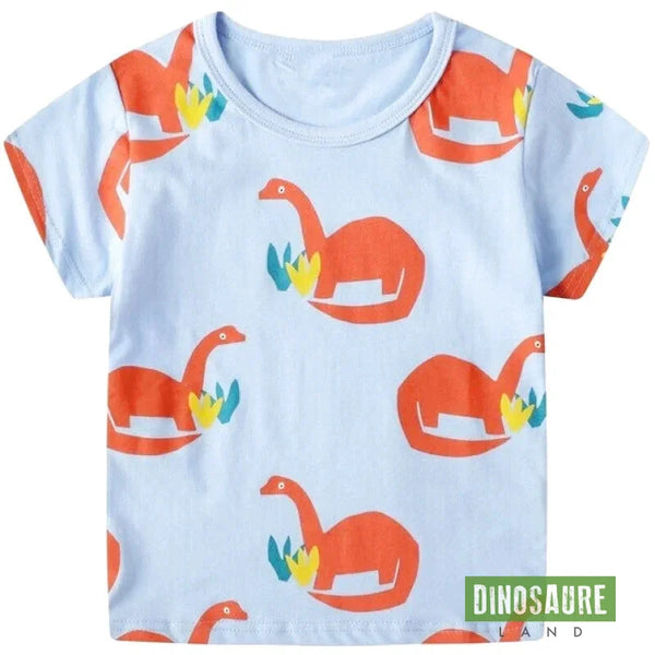 T Shirt Dinosaure Du Petit Diplodocus