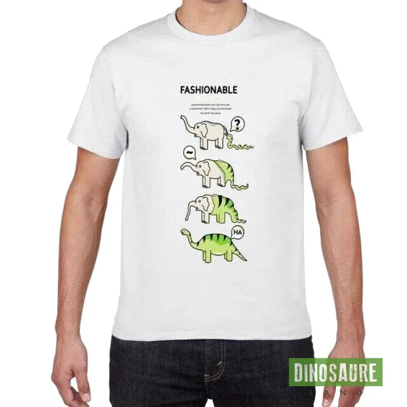 T-shirt Dinosaure Évolution