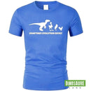 T-Shirt Dinosaure Funny Bleu